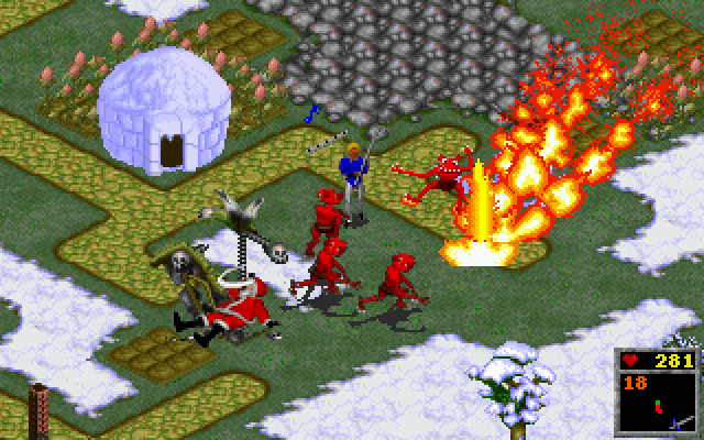 Killin' goblins, killin' goblins, killin' goblins all day!