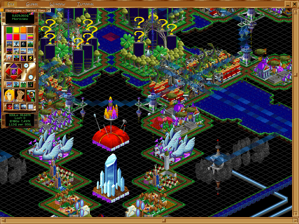 Whoa! It's SimCity 2000 on acid, maaaan!